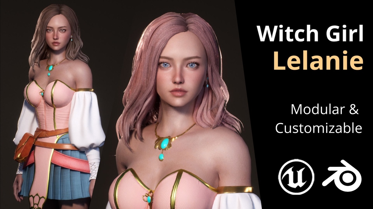 Media 1 for listing F3 Witch Girl Lelanie