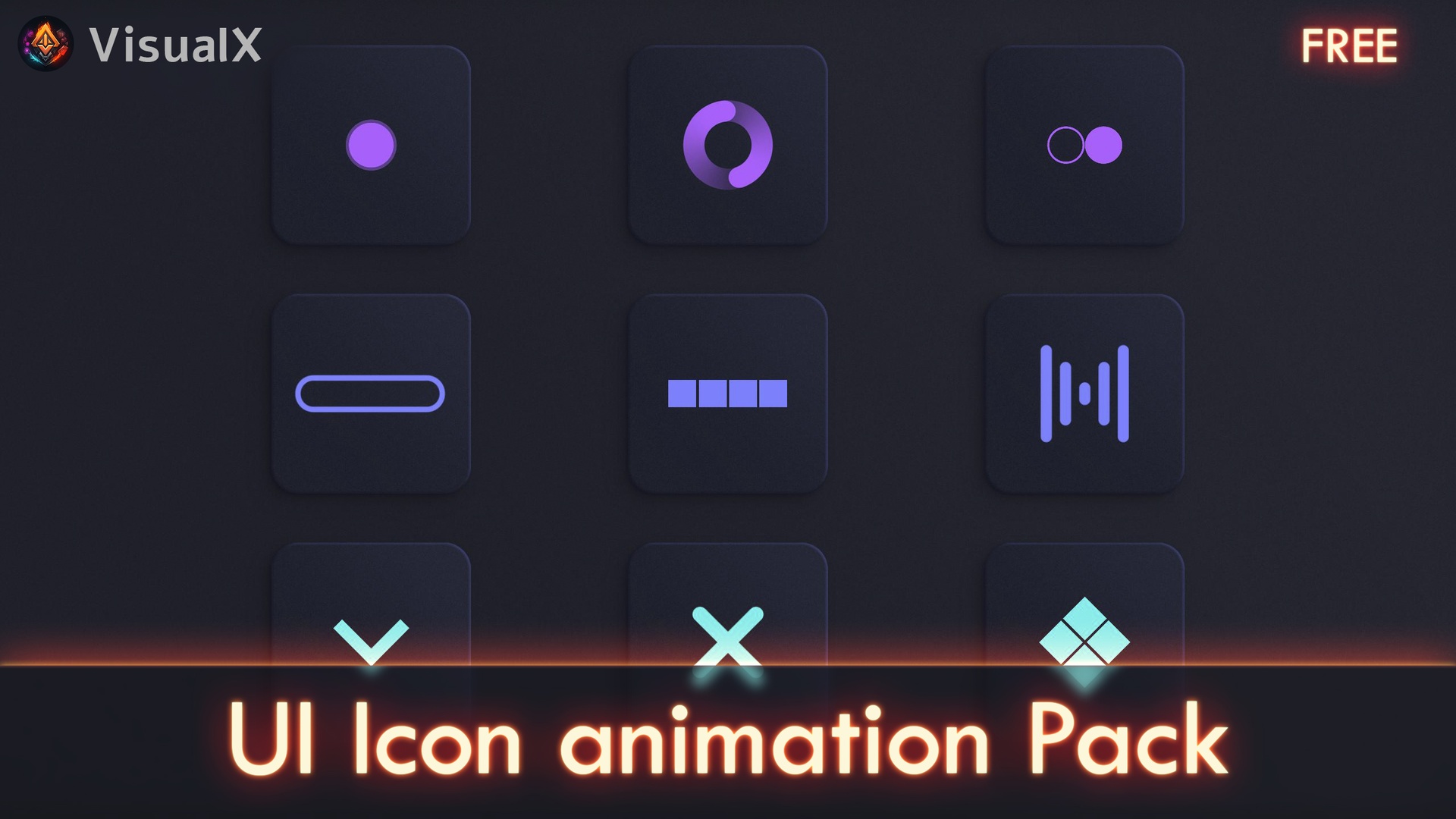 Media 1 for listing App UI Icon animation FREE