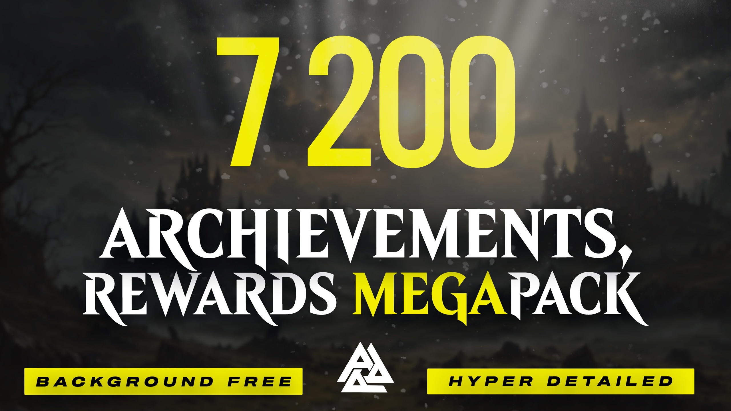الوسائط 1 للقائمة Achievements, Rewards Megapack | 14 Packs Bundle