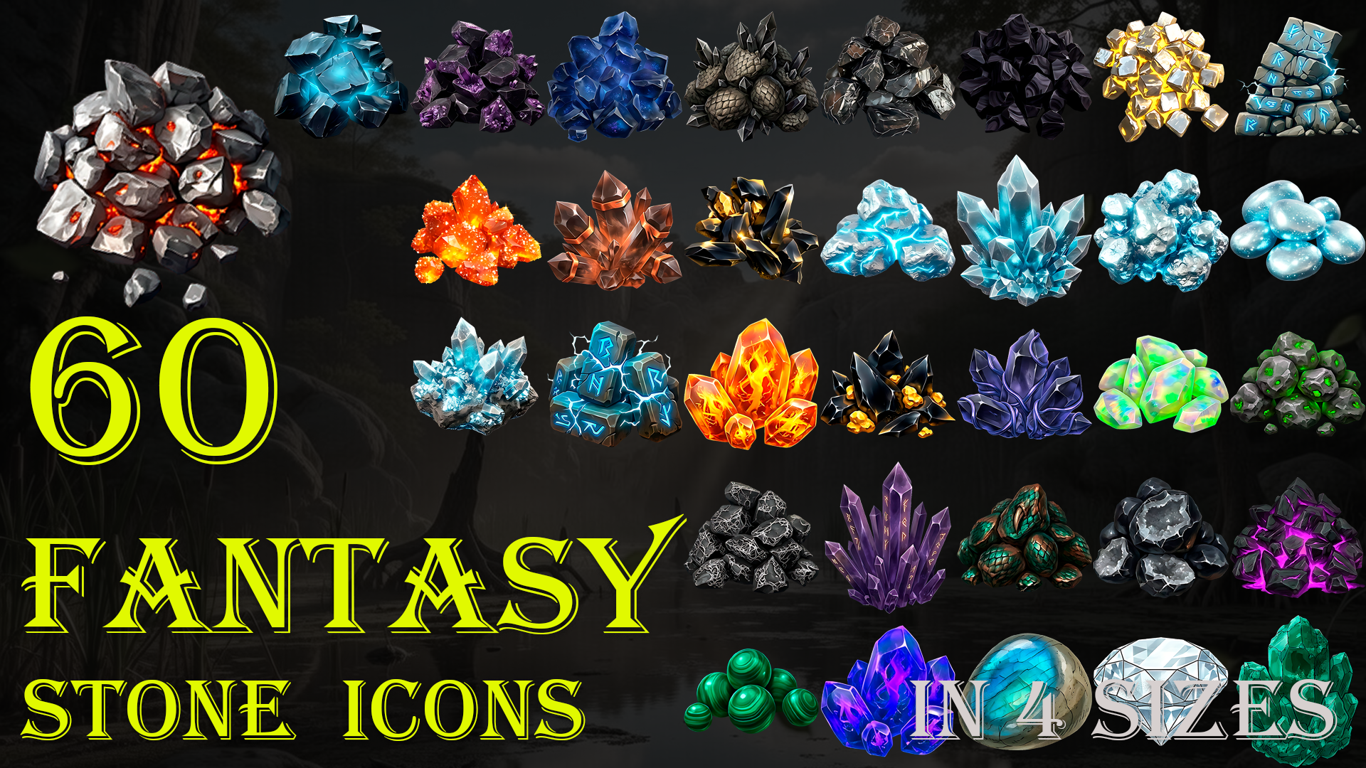 First Stone Icon Fantasy Stone Icons | Fab