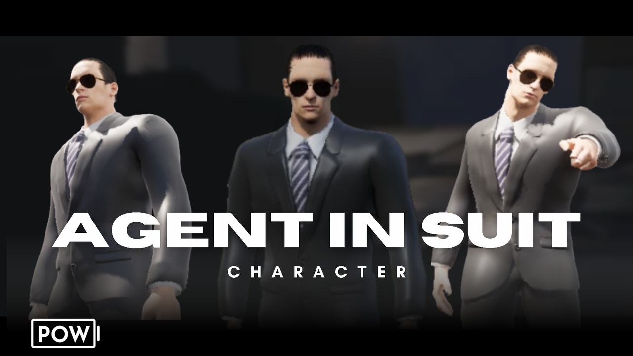 Media 1 for listing Agent In Suit Character