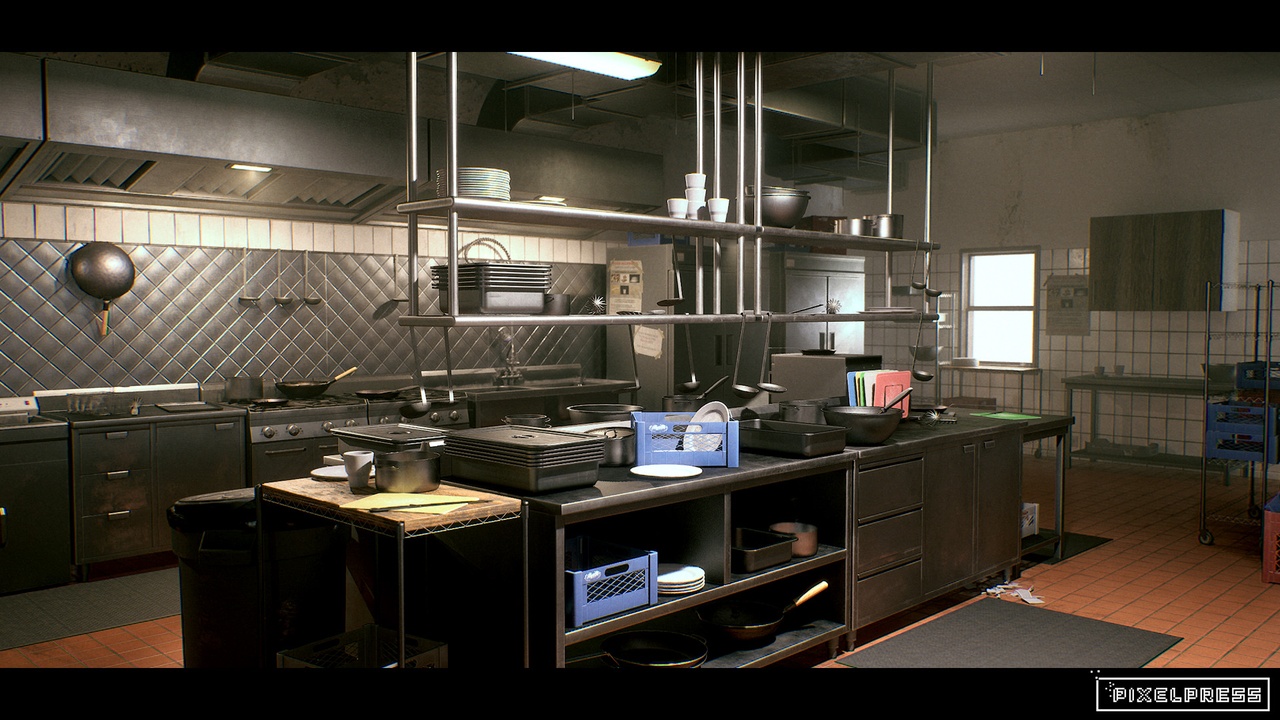 Multimedia 1 dla listy Restaurant Kitchen Environment Pack