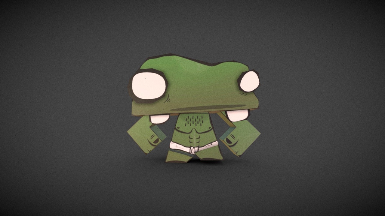 Media 1 for listing Paper-toy zombi