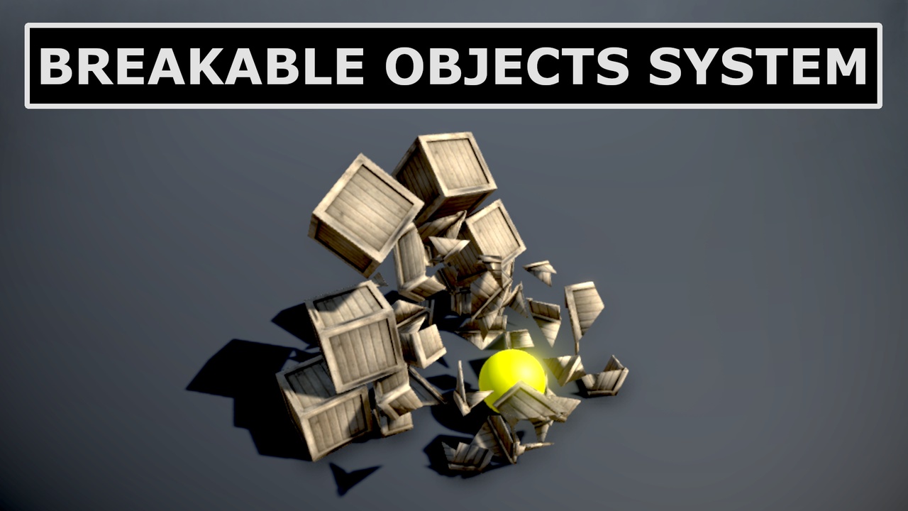 Media 1 for listing Breakable Objects System for Unity
