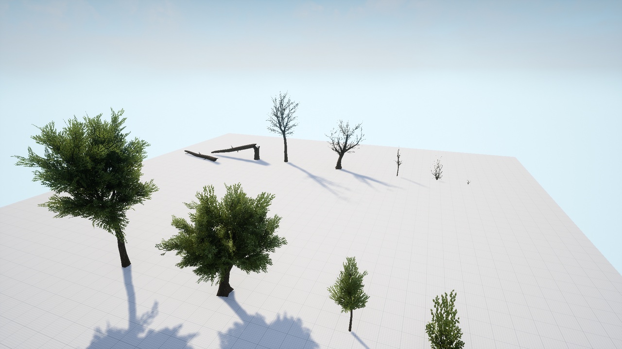 Media 1 for listing Low Poly Trees Pack