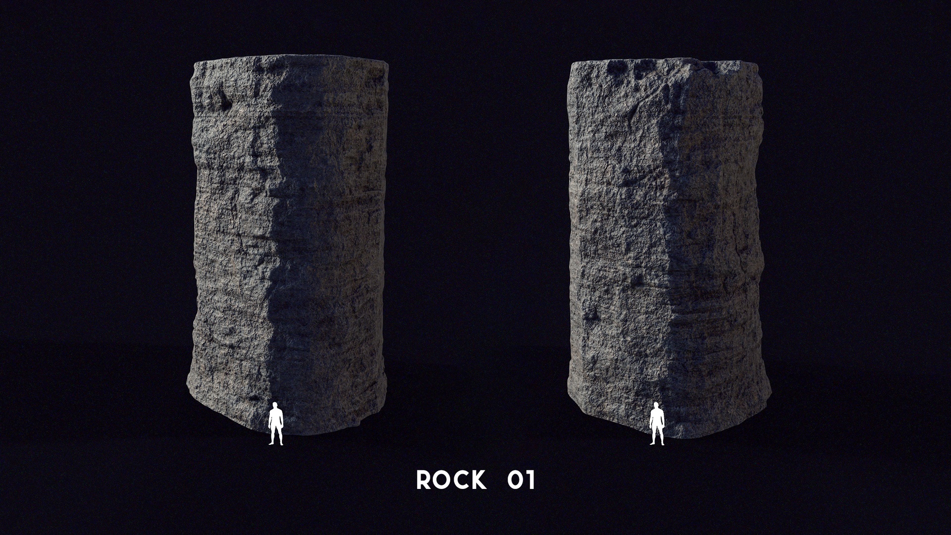Media 1 for listing Environment - Rock Collection 06 Cliffs