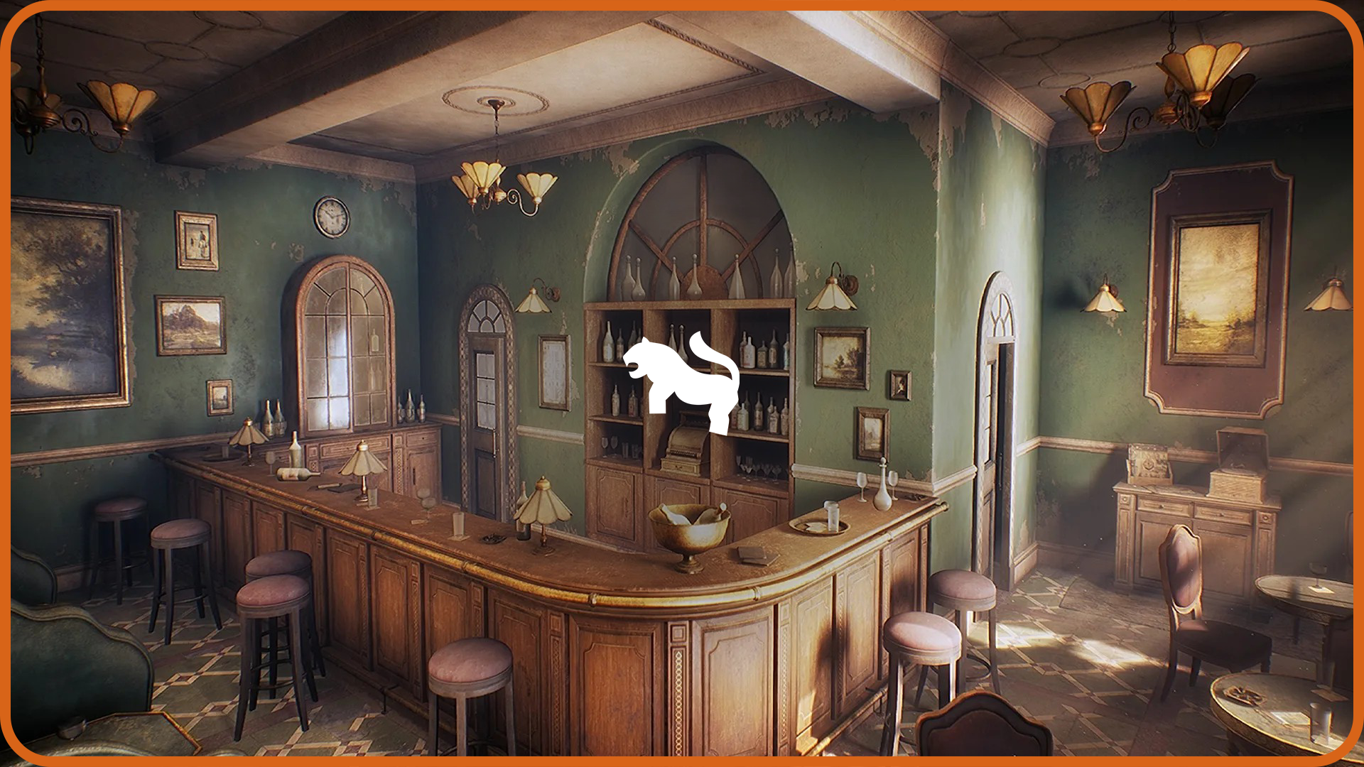 Vintage Bar Interior Environment ( Vintage Bar Interior Vintage Bar ...