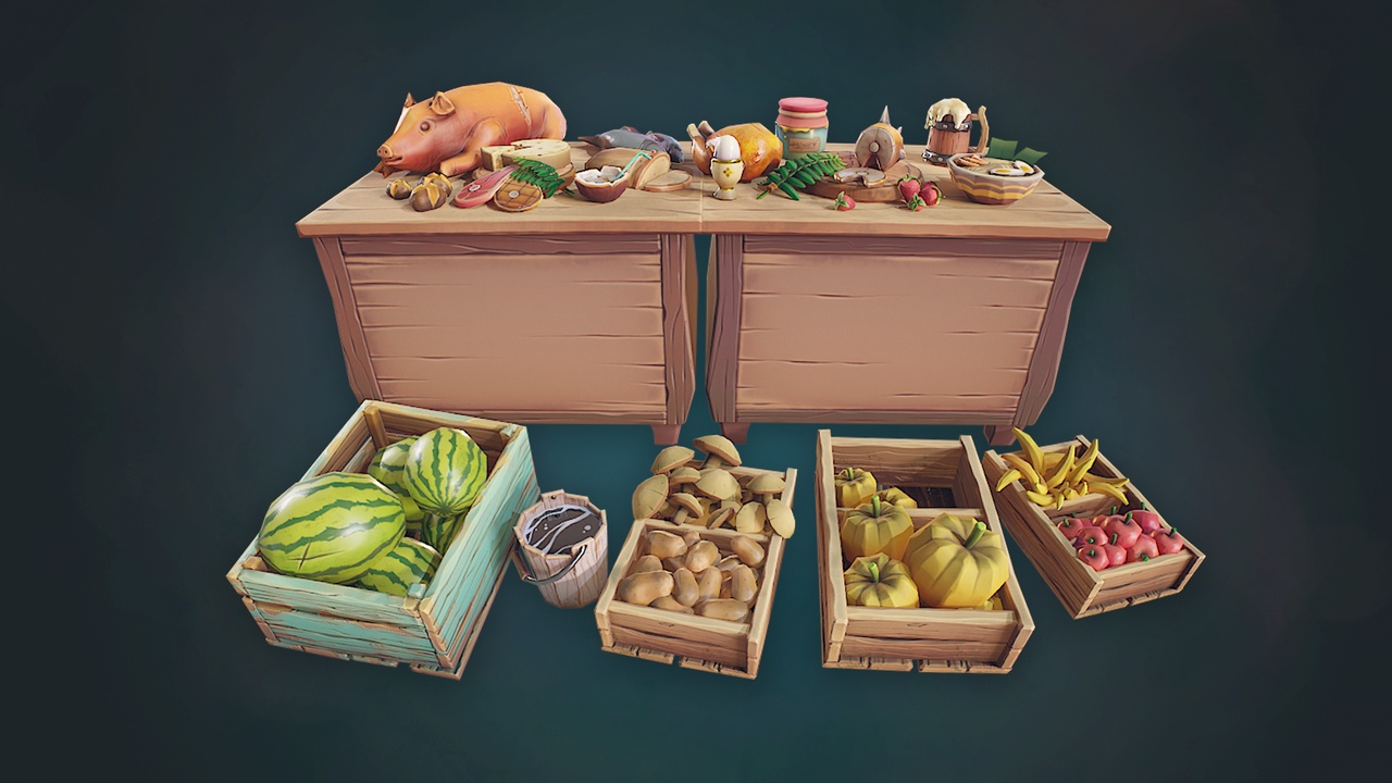 Media 1 for listing Stylized Food