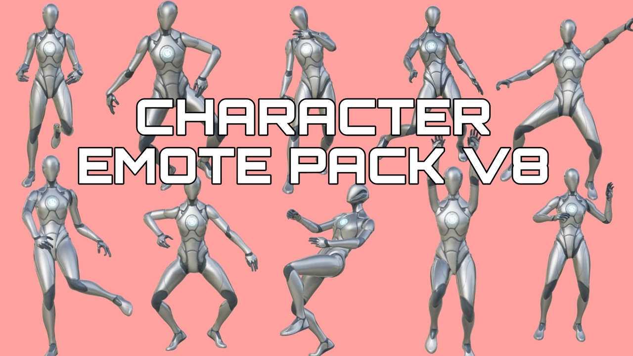 商品 Emote Pack V8 的媒体 1