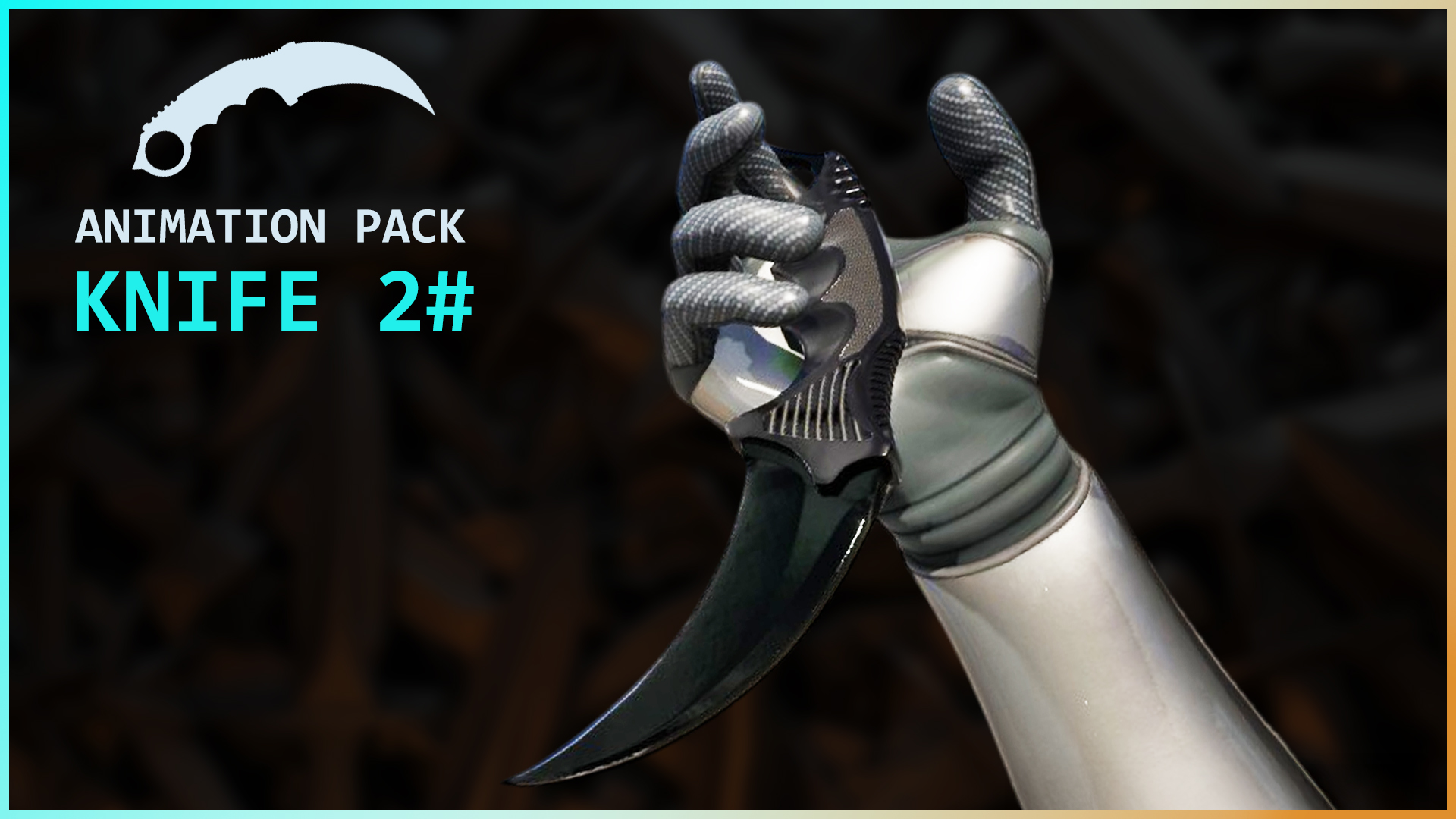 FPS Knife Animation Pack 2 – Karambit Knife | Fab