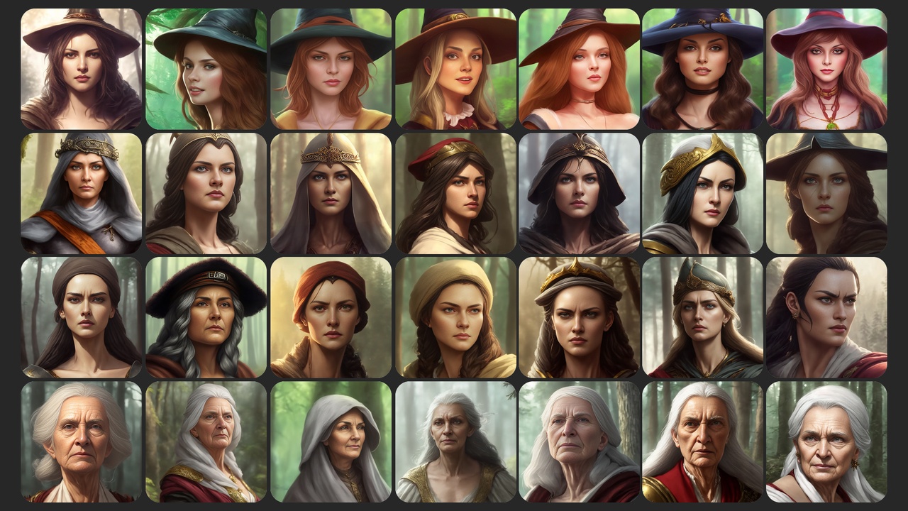 Media 1 for listing 300 Warrior & Mage Women