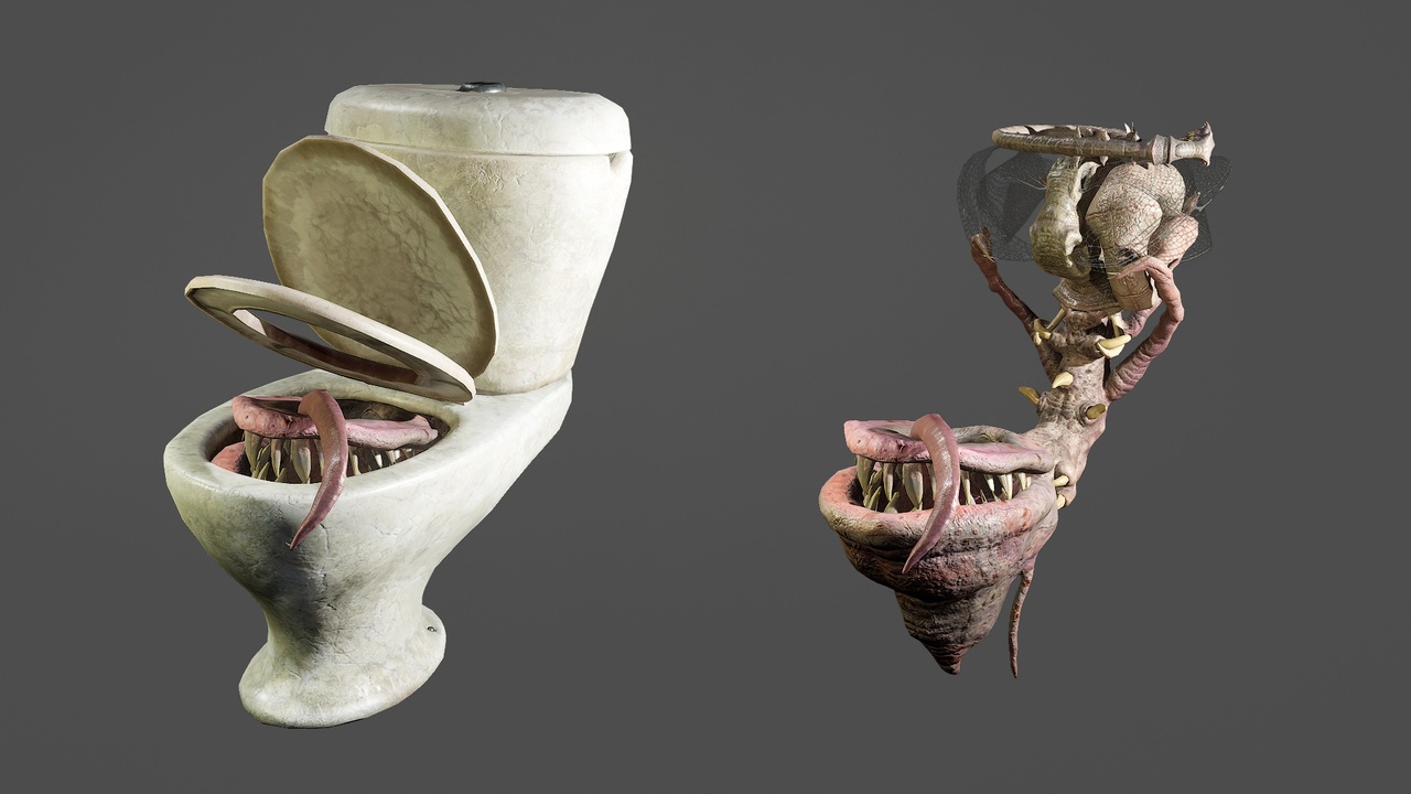 Media 1 for listing Mimic toilet