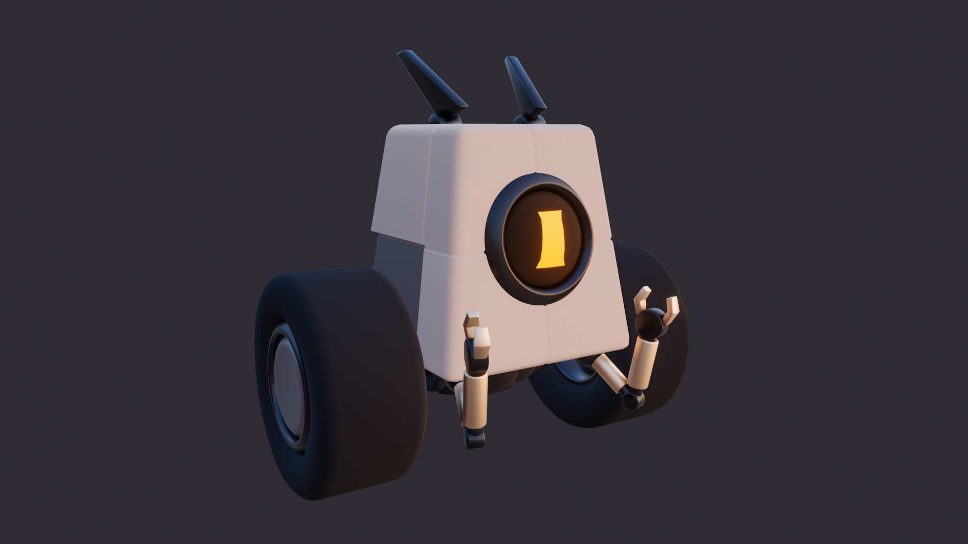 Low Poly Stylized Robot Character | Fab