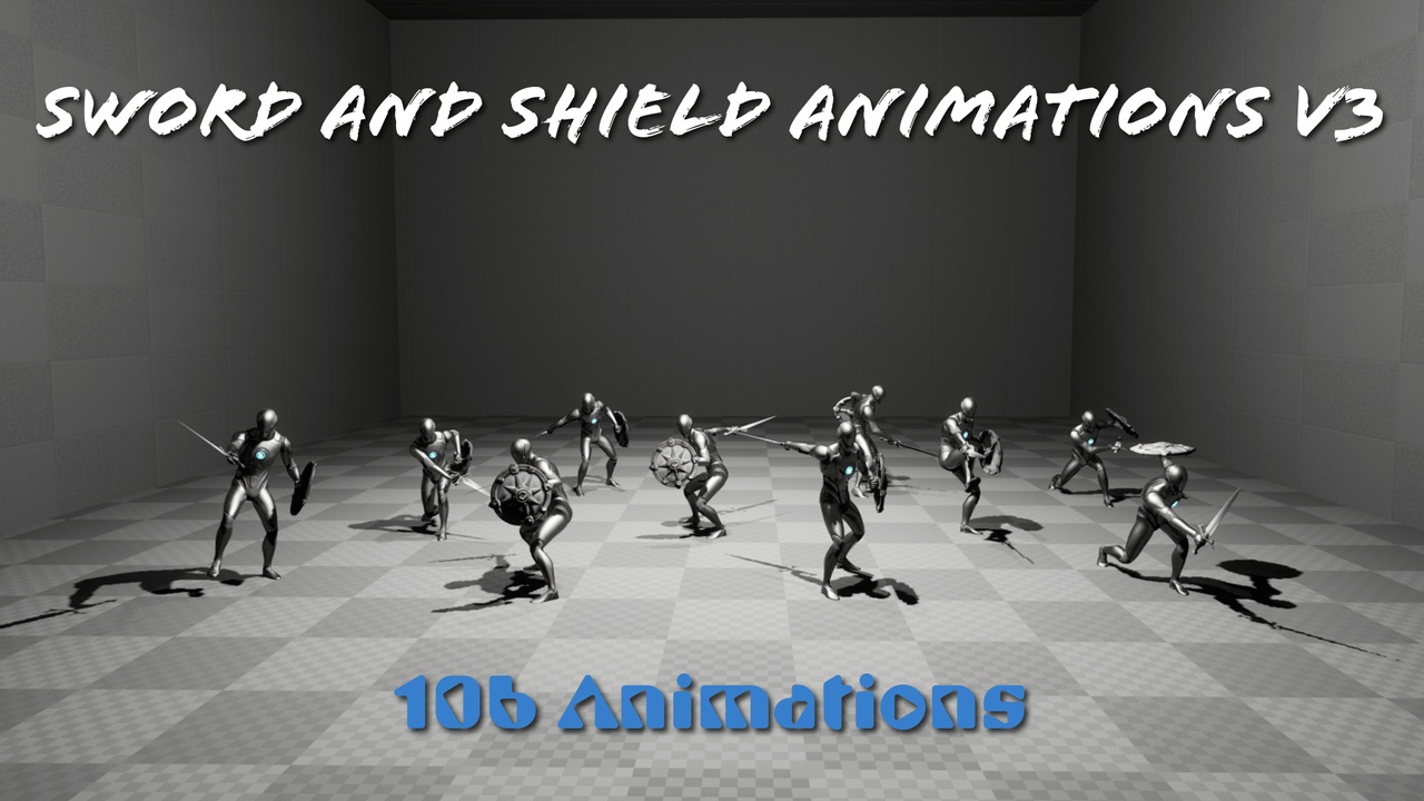 Media 1 for listing Sword And Shield Animation V3