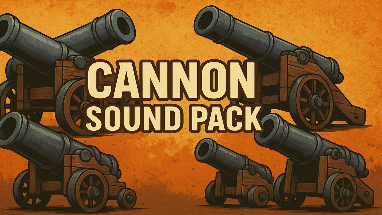 Media 1 for listing Epic Cannon Sound Effects Pack | Explosions & Warfare Blasts