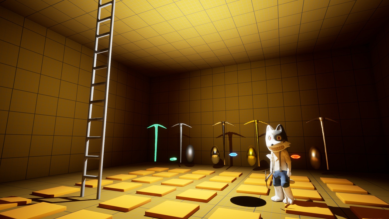 Media 1 for listing Pickaxe Quest Game