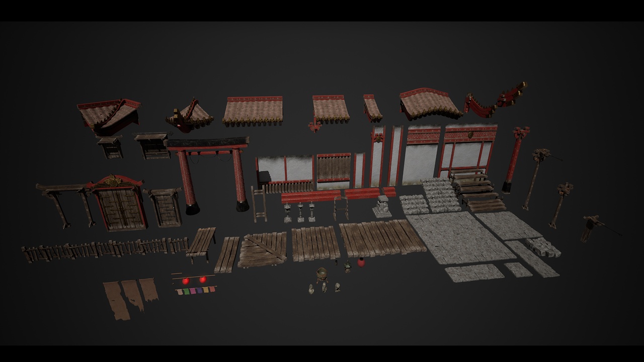 Media 1 for listing Mountain Temple Modular Kit - Temple Kit