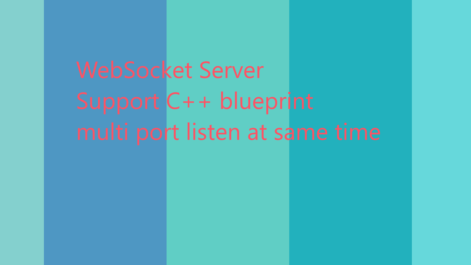 WebSocket Server | Fab