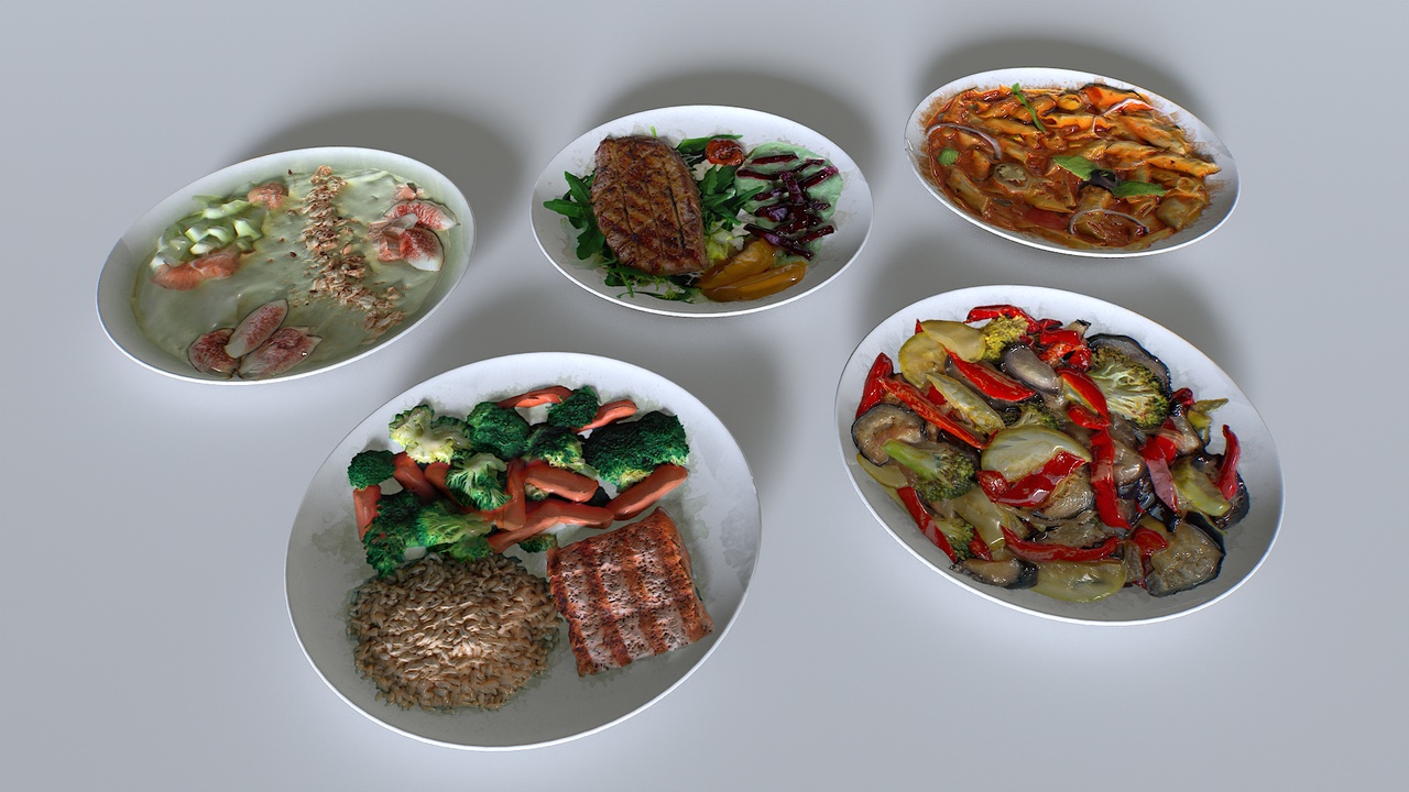 Media 1 for listing Food In a plate pack 2
