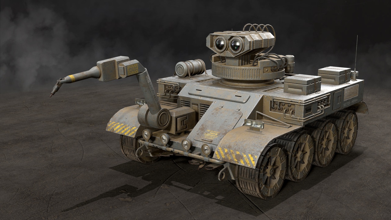 Media 1 for listing Robot Concept-3B-Urban-Dirty
