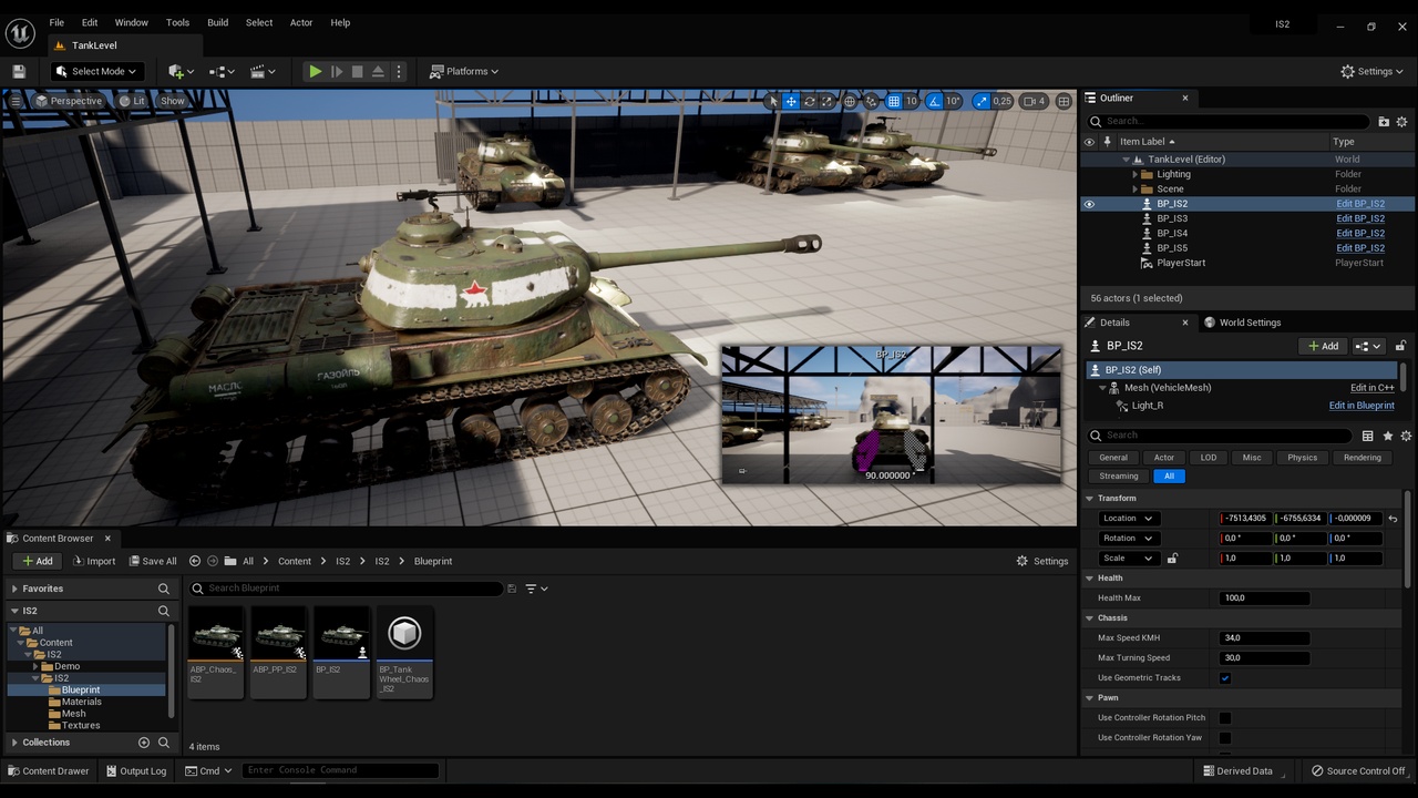 Media 1 for listing Tank Drivable IS-2 Battle Tank
