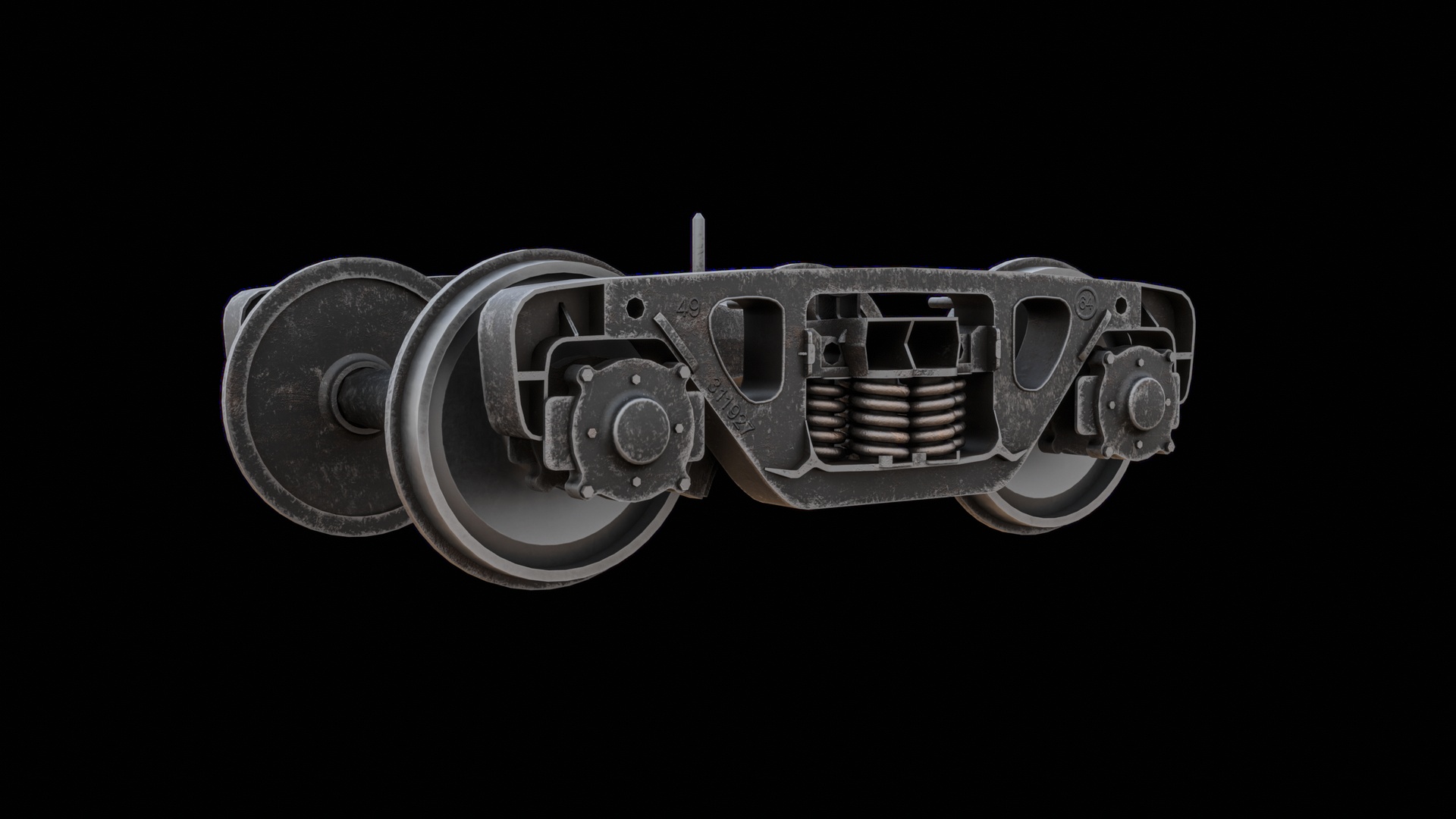 Media 1 for listing Train Bogie - 2Axle & 3 Axle