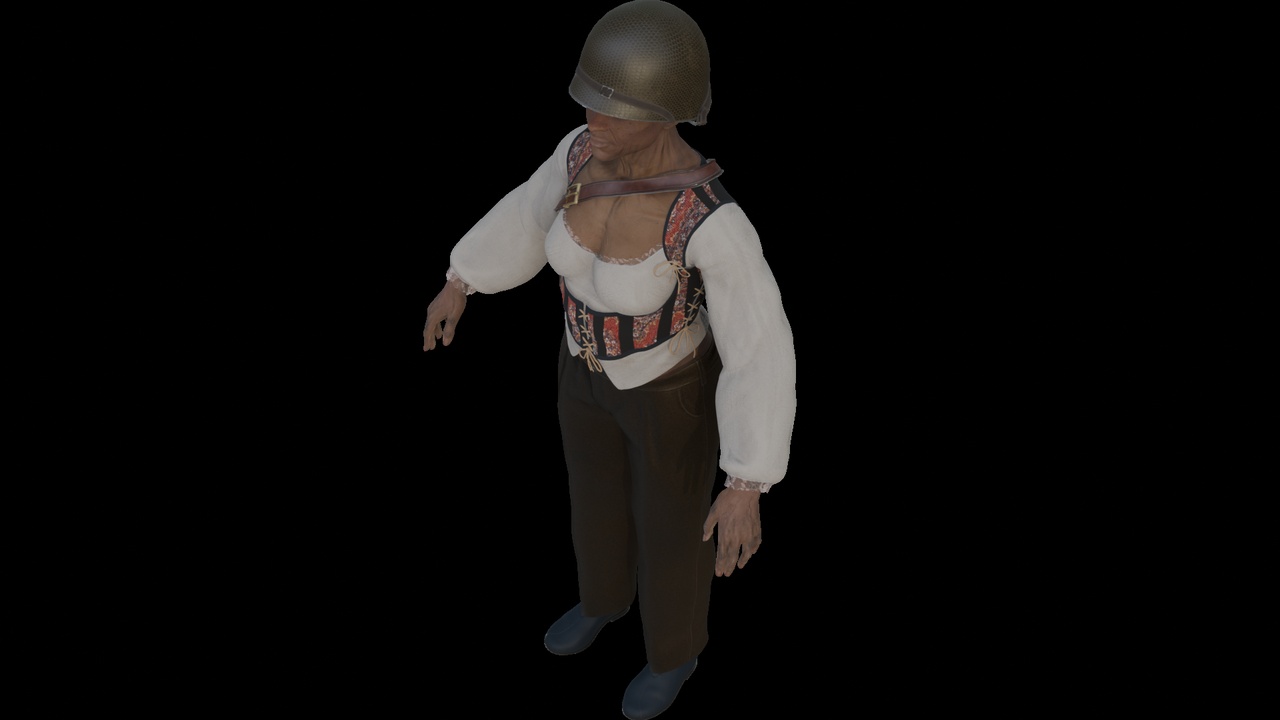 Media 1 for listing Vintage Aviator Female Character