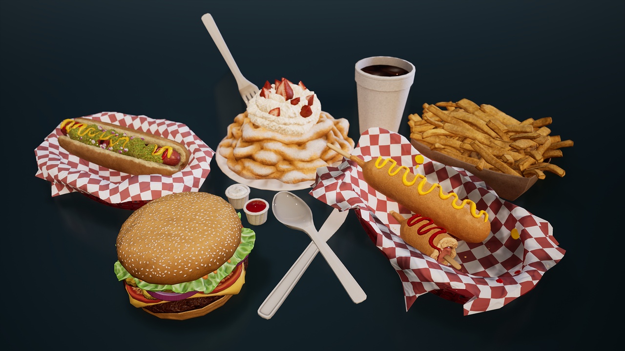 Media 1 for listing Food Pack - American Fair