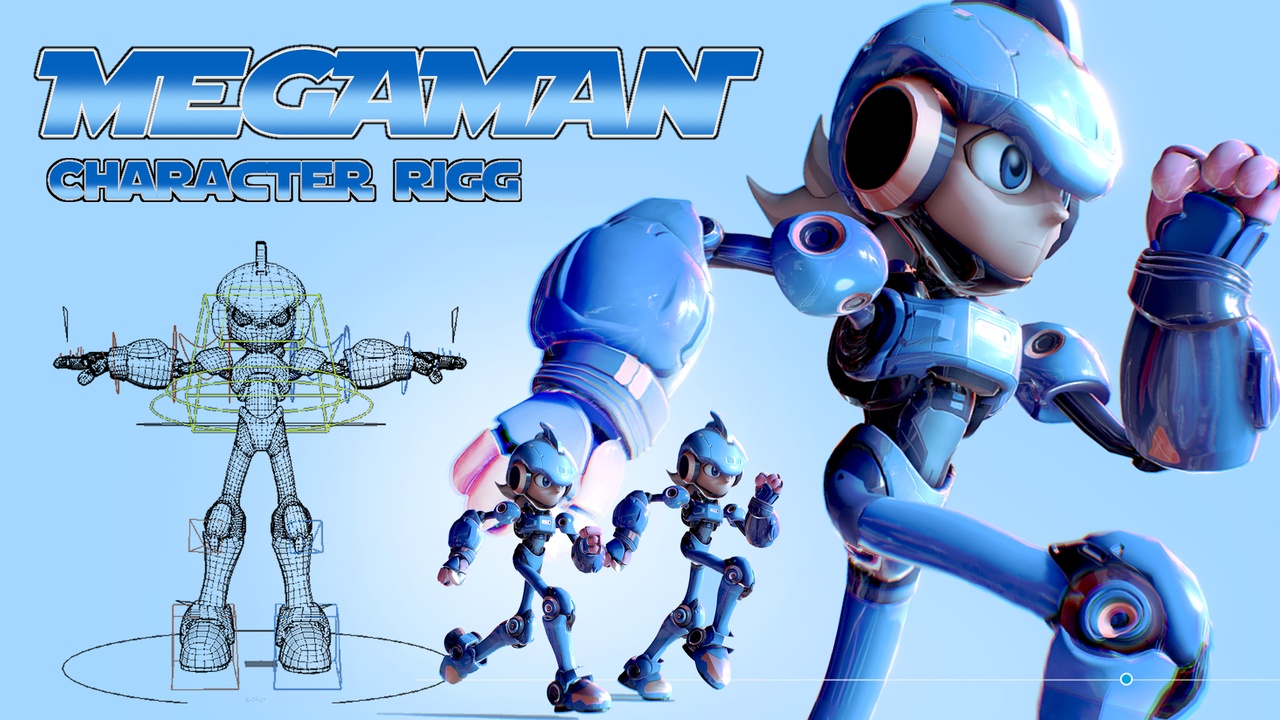 Media 1 for listing CHARACTER RIGG concept game Low-poly 3D model