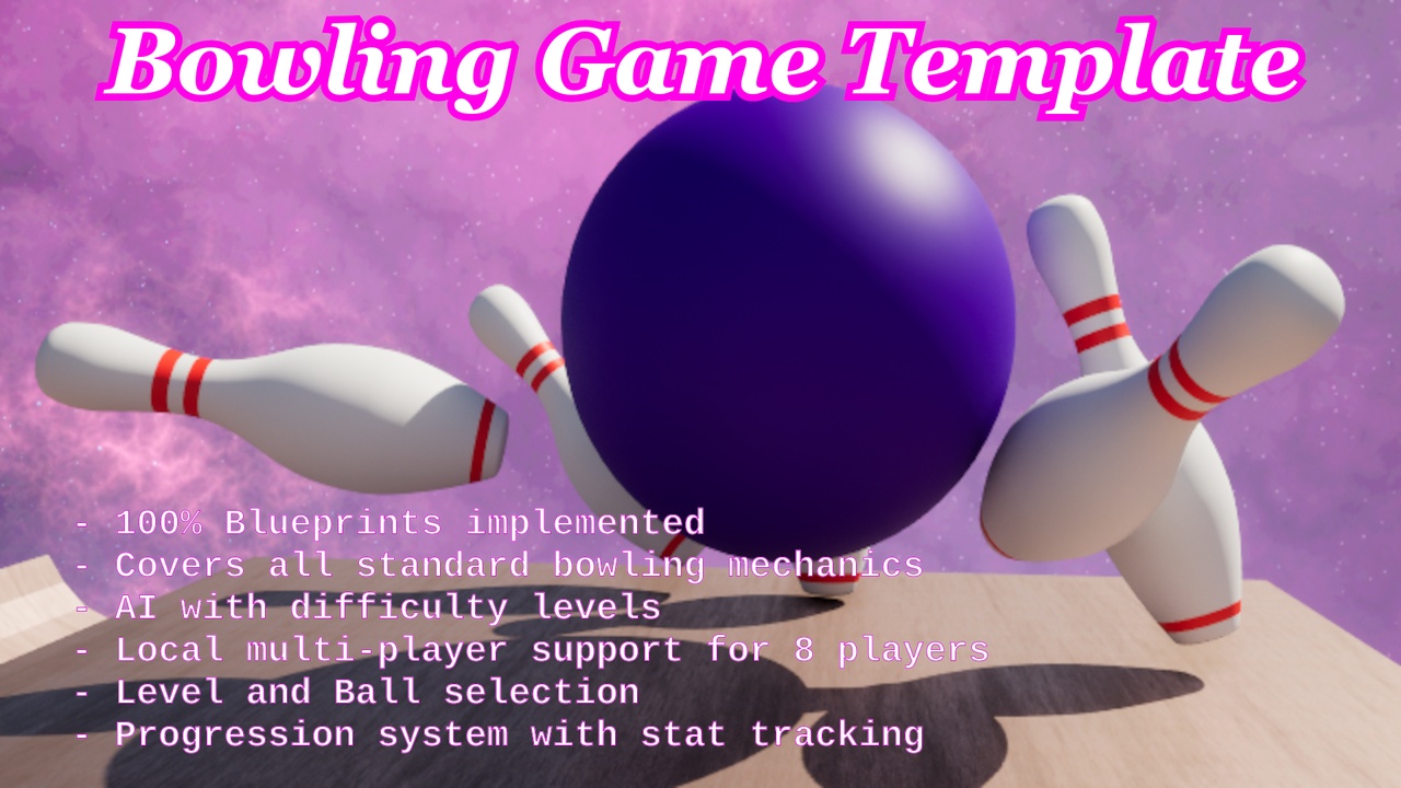 Media 1 for listing Bowling Game Template