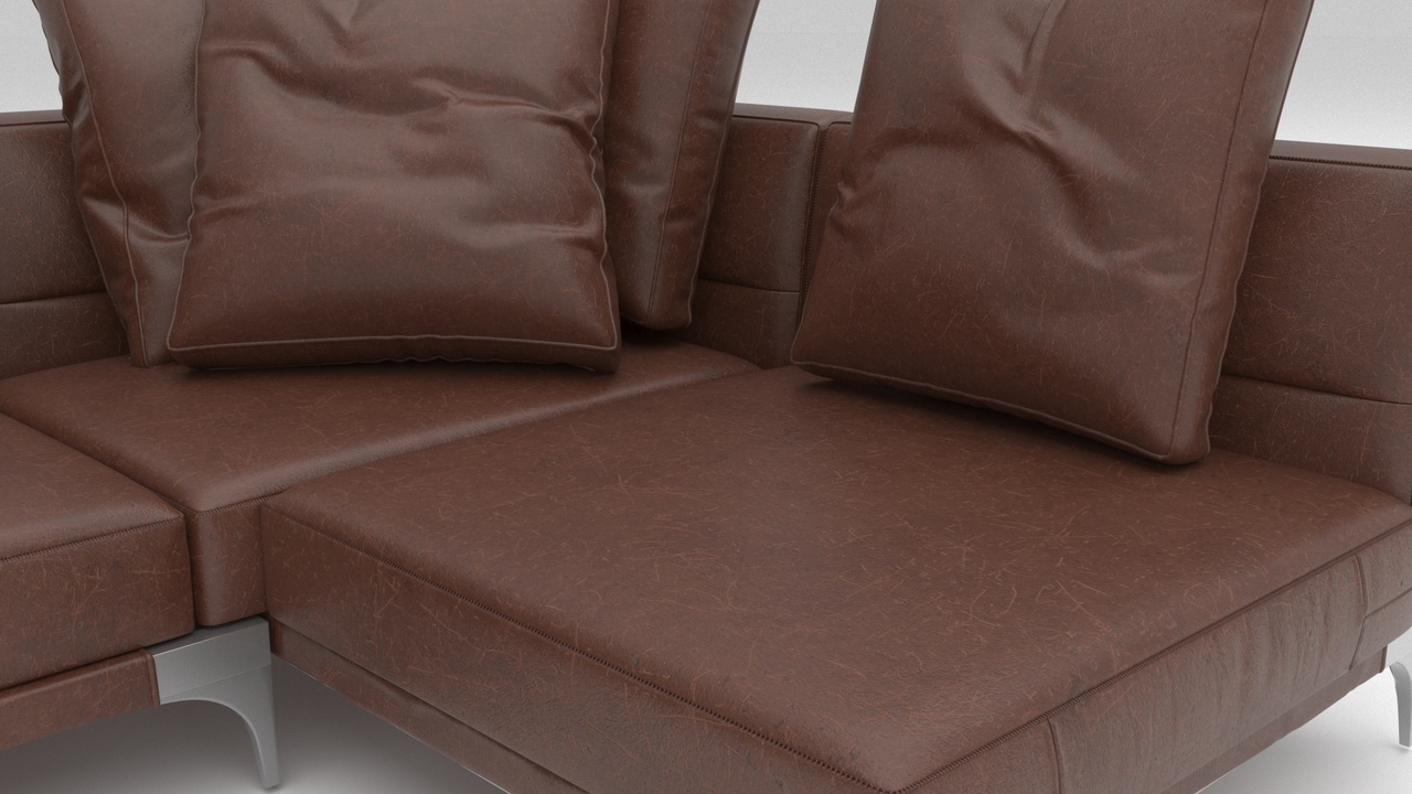 Media 1 for listing Realistic Leather Sofa 19