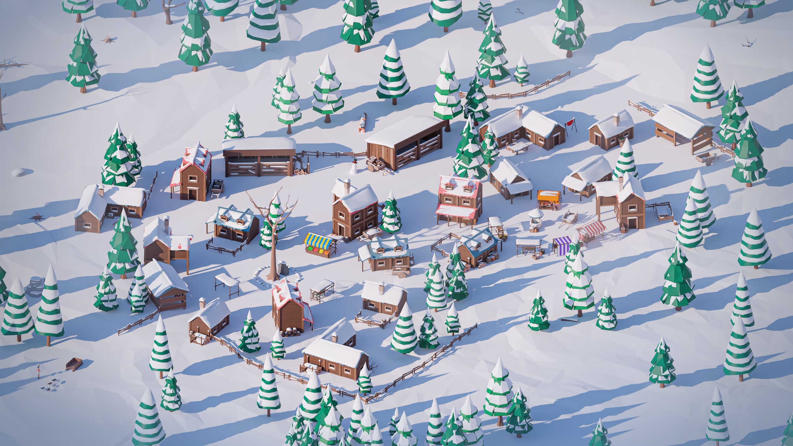 Media 1 for listing Arctic - Low Poly 3D Models Pack