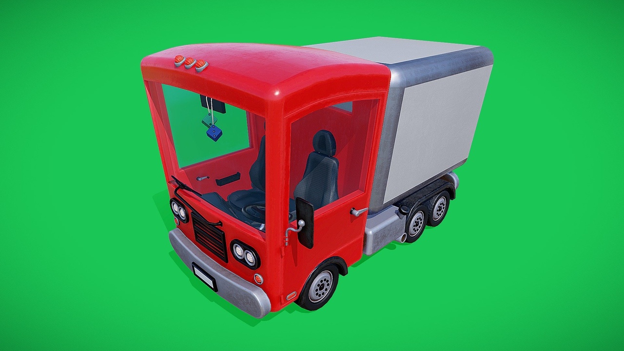 Media 1 for listing Stylized Box Truck