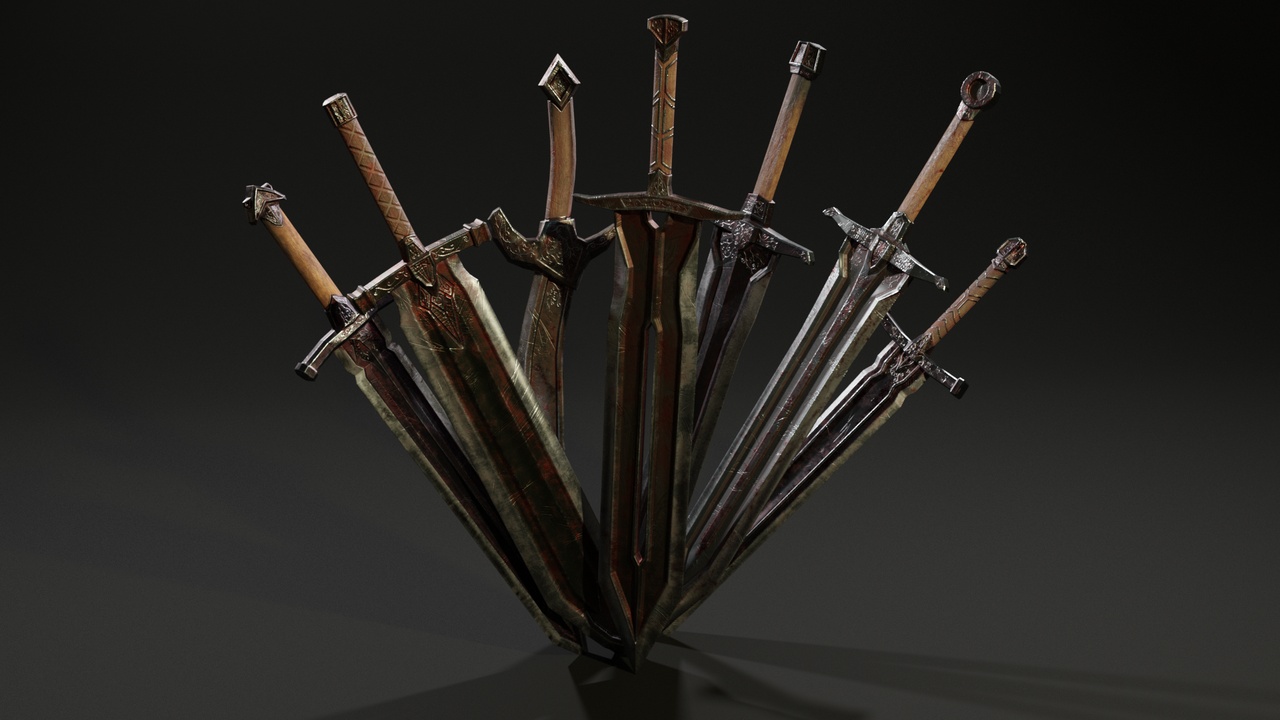 File multimediali per l'articolo Weapons Swords and Shields: 1