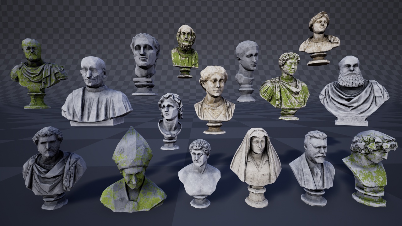 Media 1 for listing PSX Statues Pack Vol 2