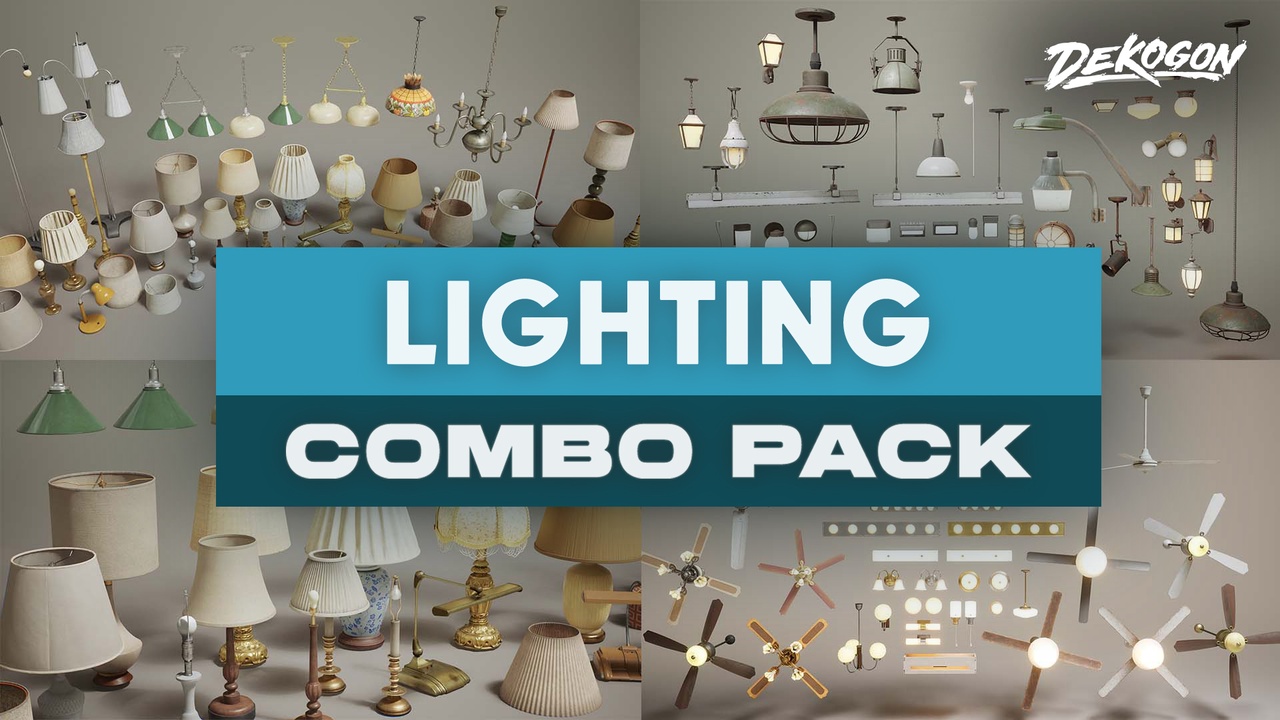 Media 1 for listing LIGHTING - COMBO Prop Pack (VOL 1-3)
