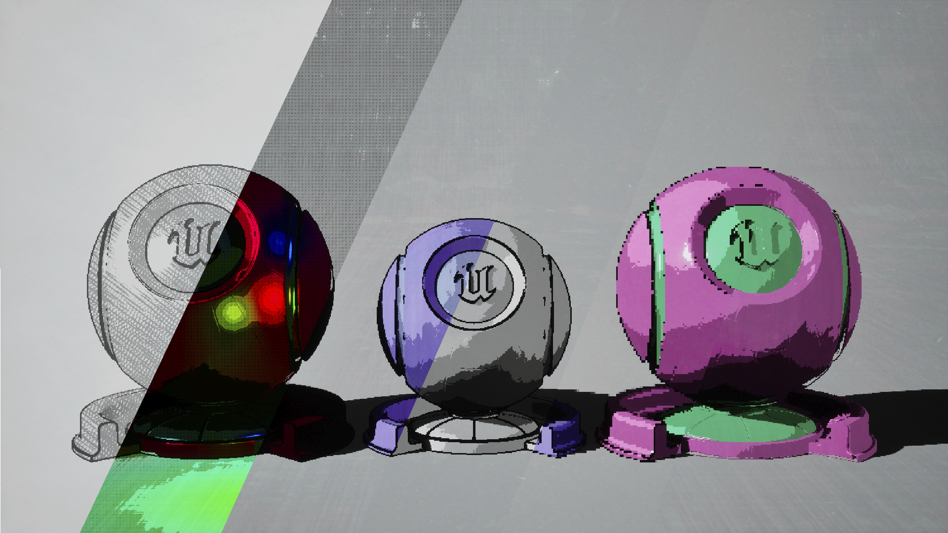 Stylized Shader Pack (Cel|Pixel|Outline|Hatching) | Fab