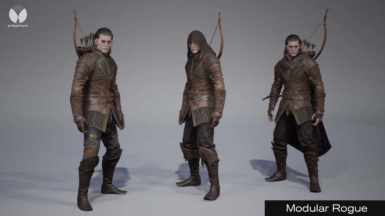 Media 1 for listing Modular Rogue - Metahuman