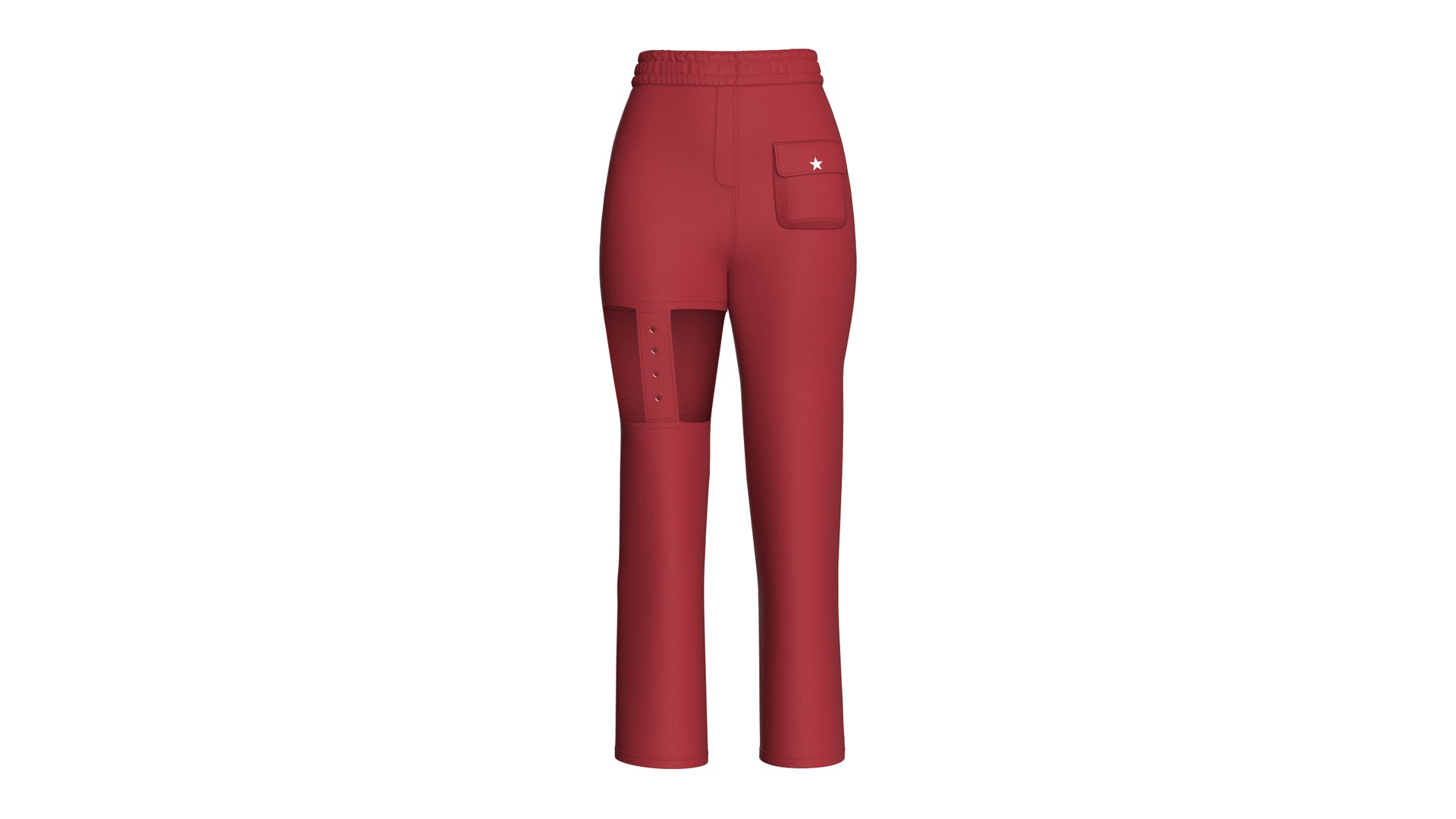 Media 1 for listing Girls Cut-Out Pocket Pant | High Poly