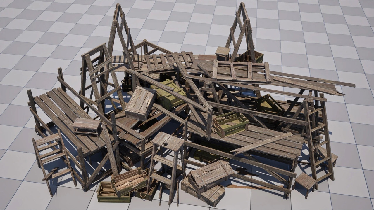 Média 1 pour l'article Wood Scaffolding