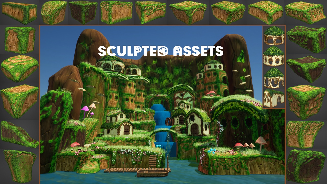 Media 1 for listing Sculpted Gnome Village