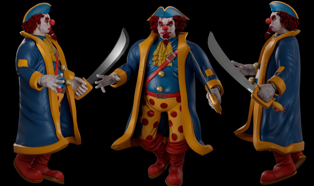 Media 1 for listing Clown Pirate