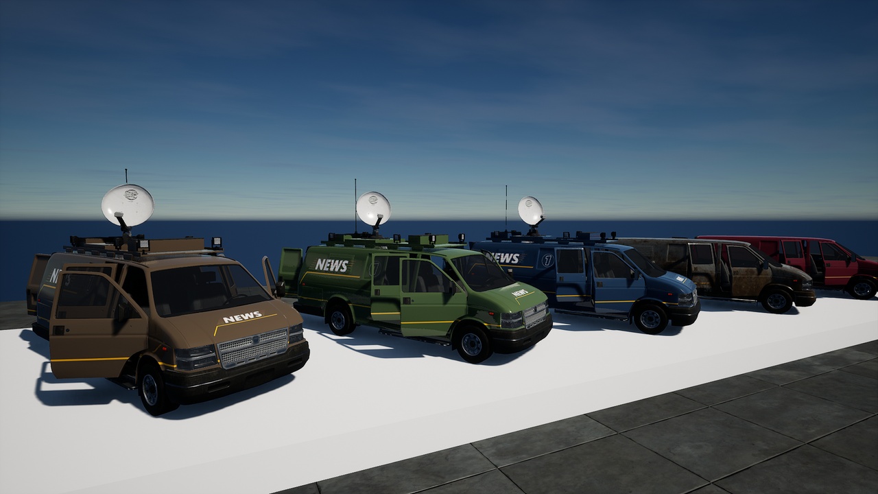 出品Replicated Drivable News Vanのメディア1