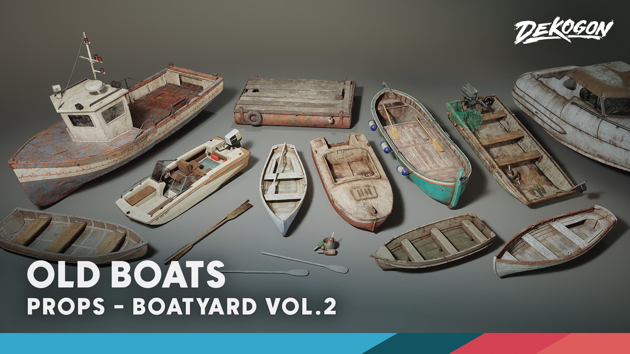 Media 1 for listing Boatyard VOL.2 - Old Boats (Nanite)