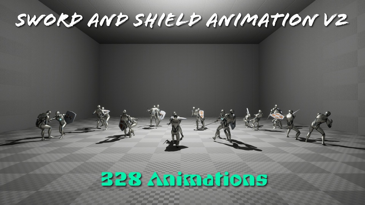 Media 1 for listing Sword and Shield Animations V2