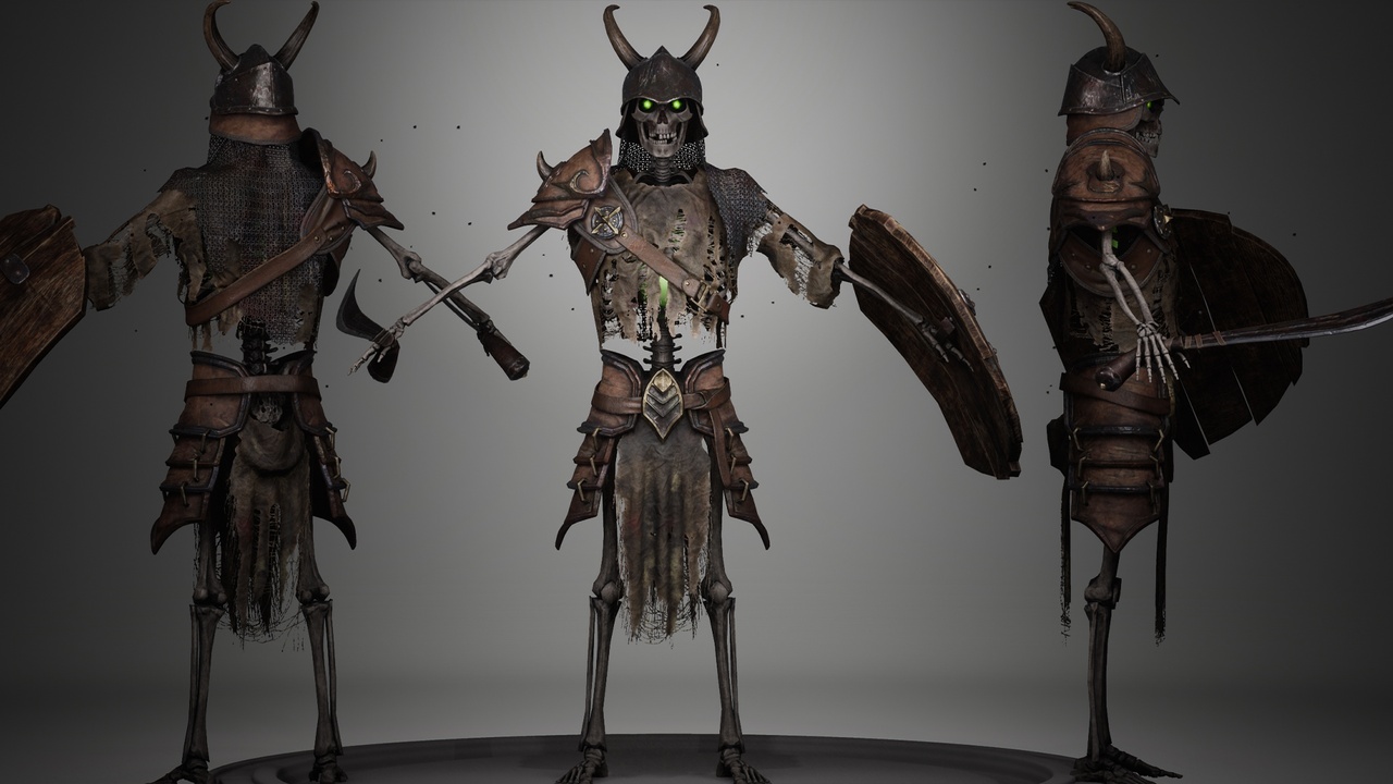 Media 1 for listing Skeleton Warrior