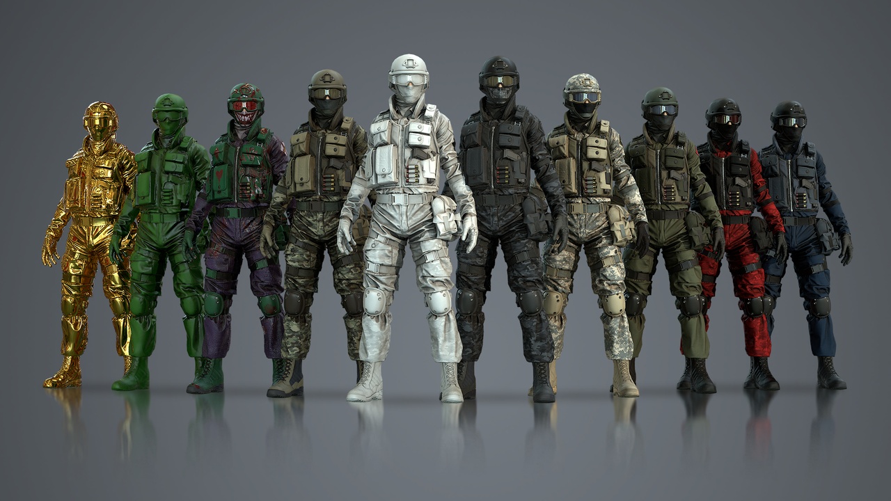 商品 Assault Character Pack Remastered 的媒体 1