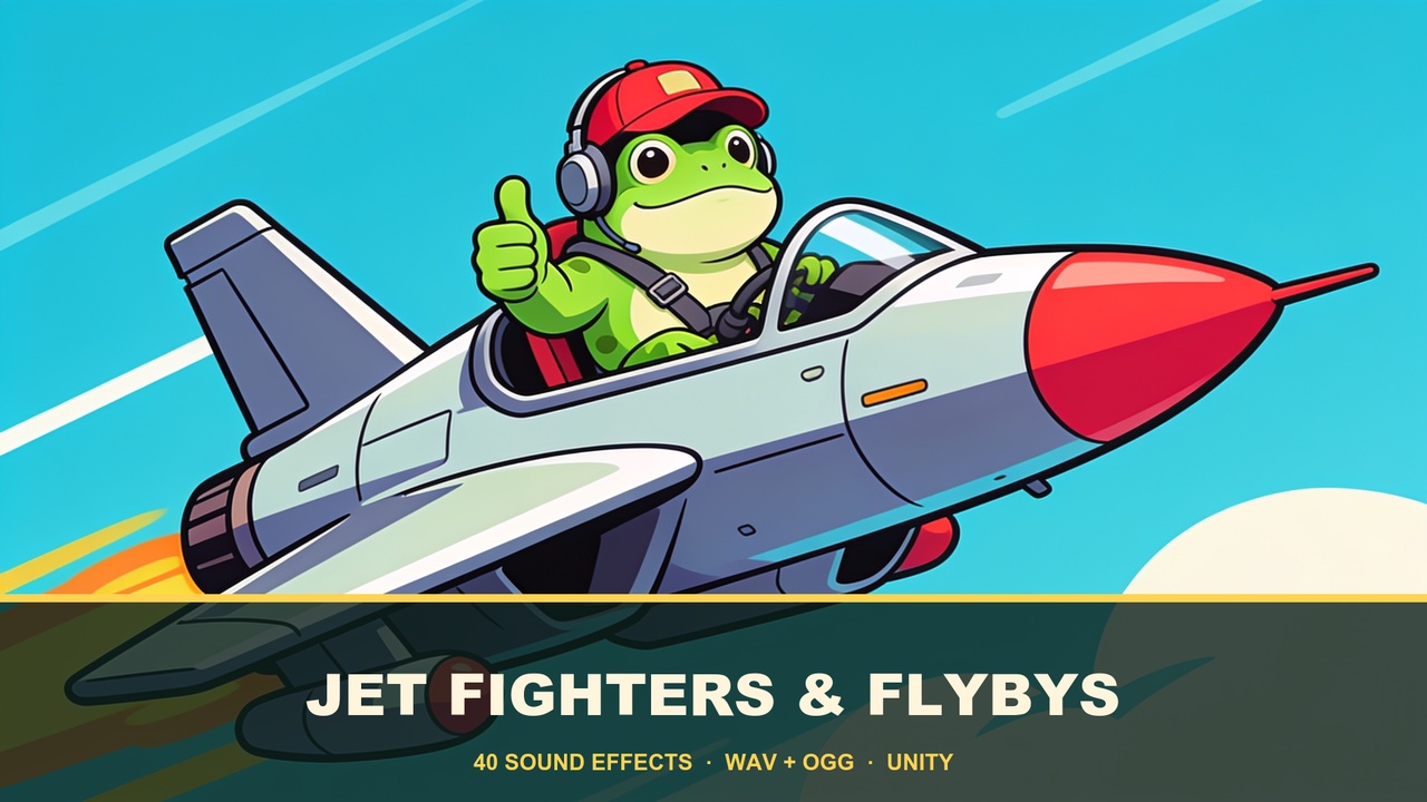 Media 1 for listing Jet Fighters & Flybys — 40 Sound Effects
