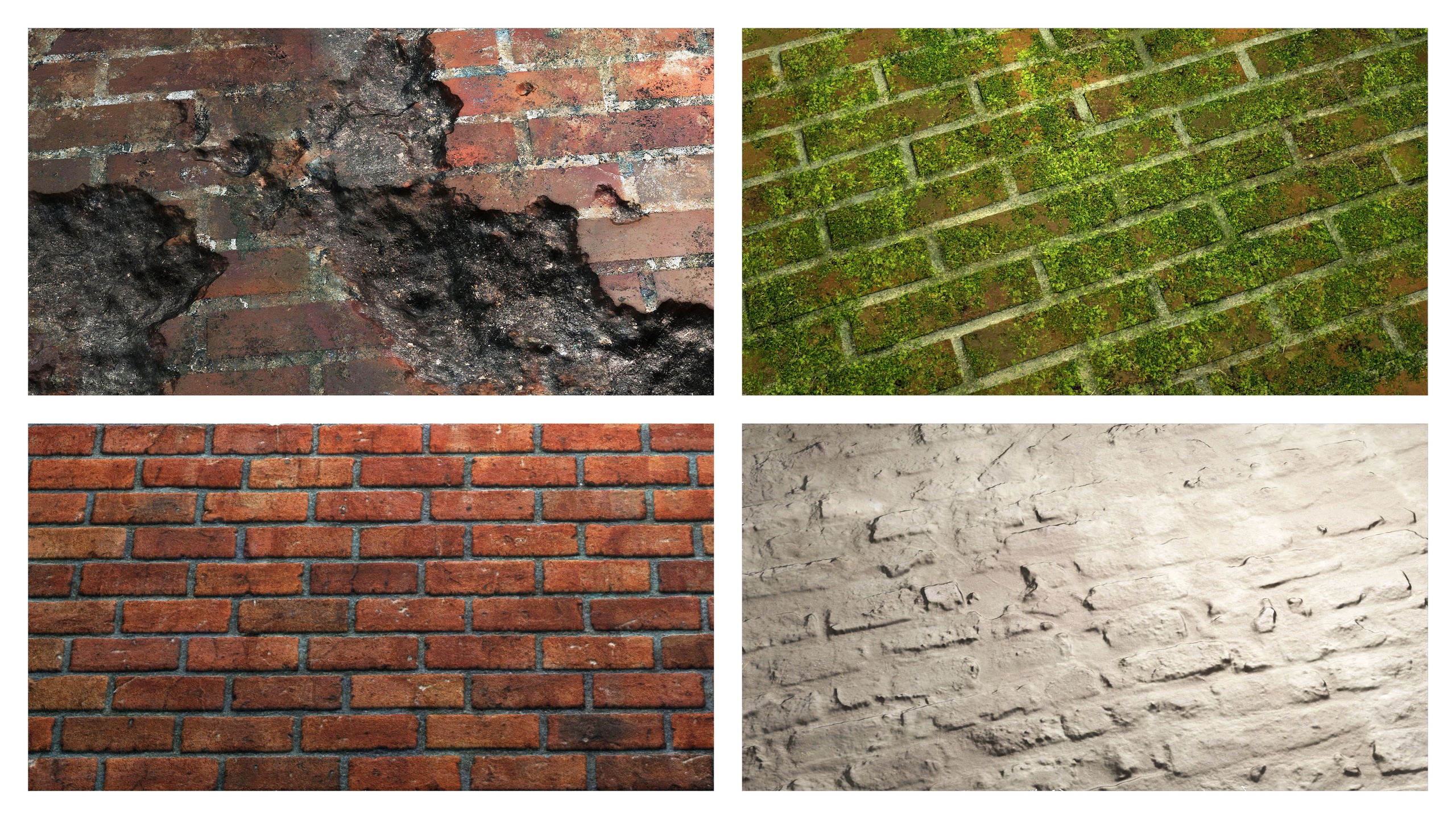 Media 1 for listing Brick Wall 8K PBR Texture Set