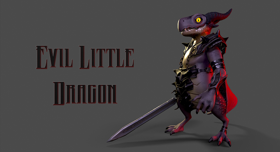Evil Little Dragon | Fab